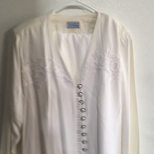 Off white woman suit